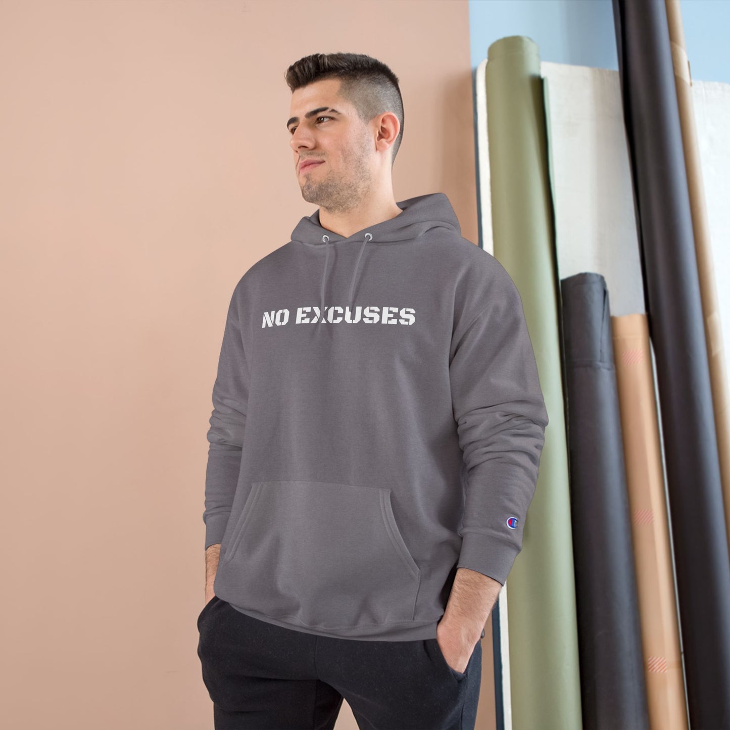No Excuses, Unisex Hoodie