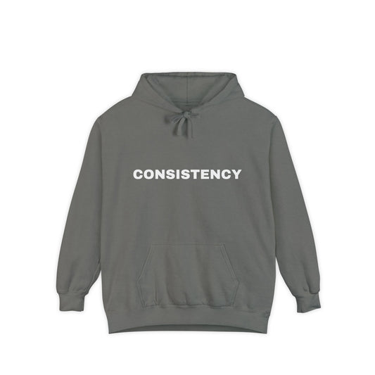Consistency — Minimal Motivational Hoodie