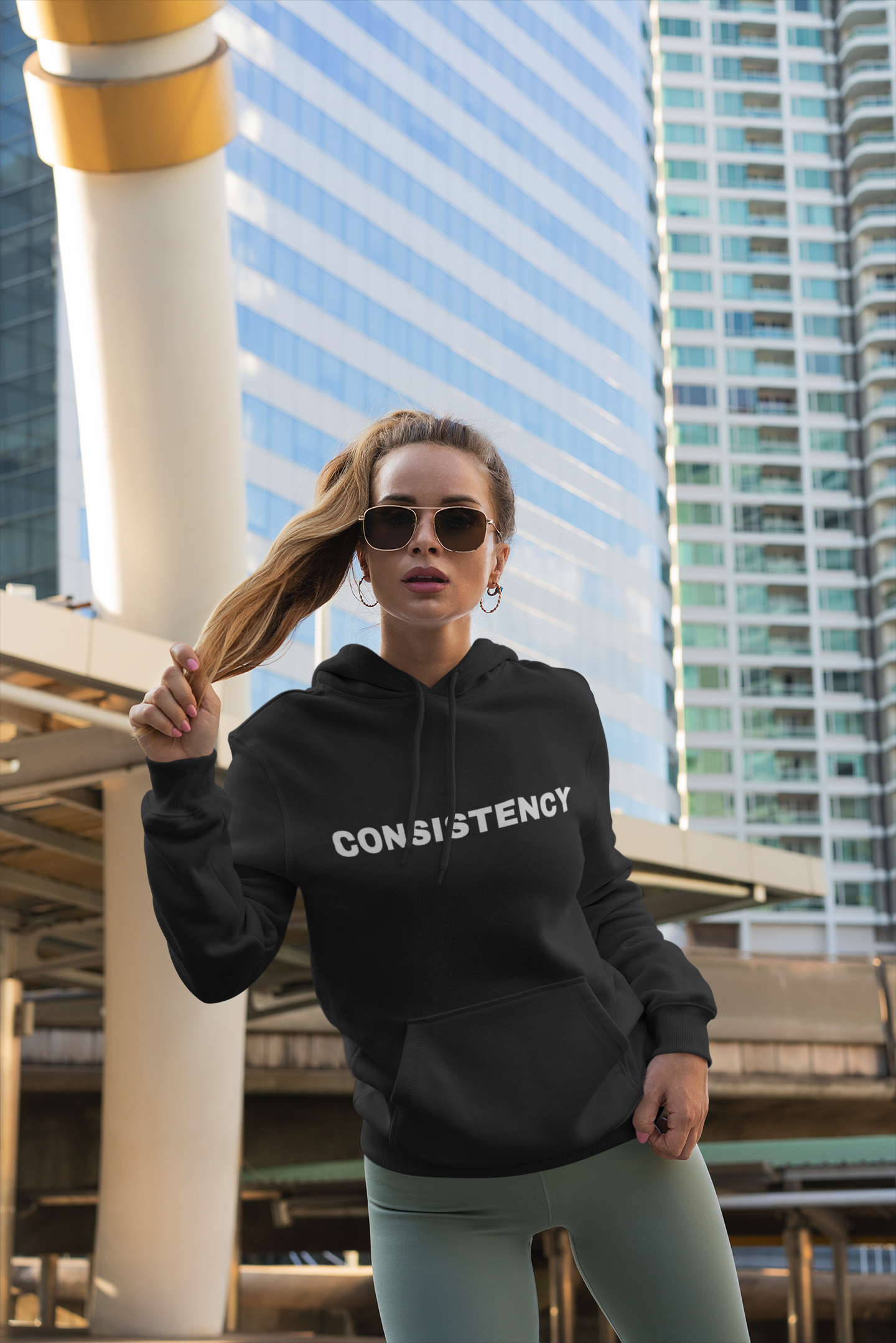 CONSISTENCY Champion Hoodie - Unisex