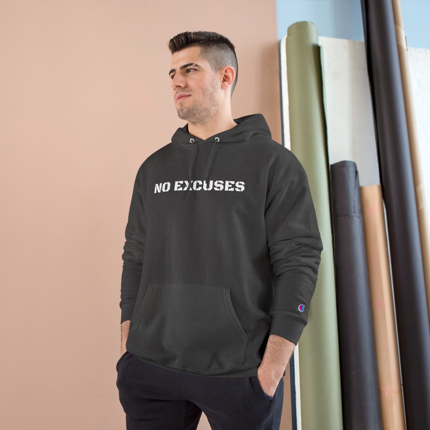 No Excuses, Unisex Hoodie