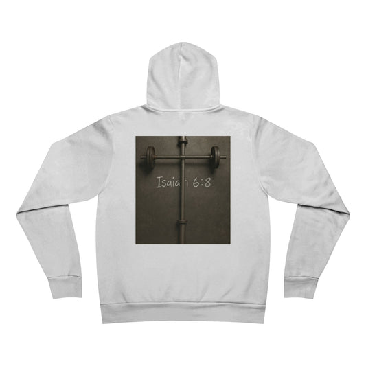Inspirational Hoodie, Isaiah 6:8