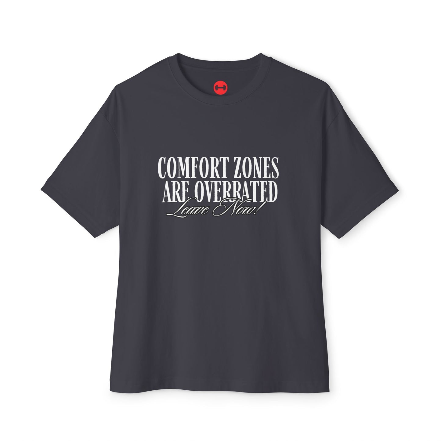 Comfort Zone, Unisex Oversized Boxy T-shirt