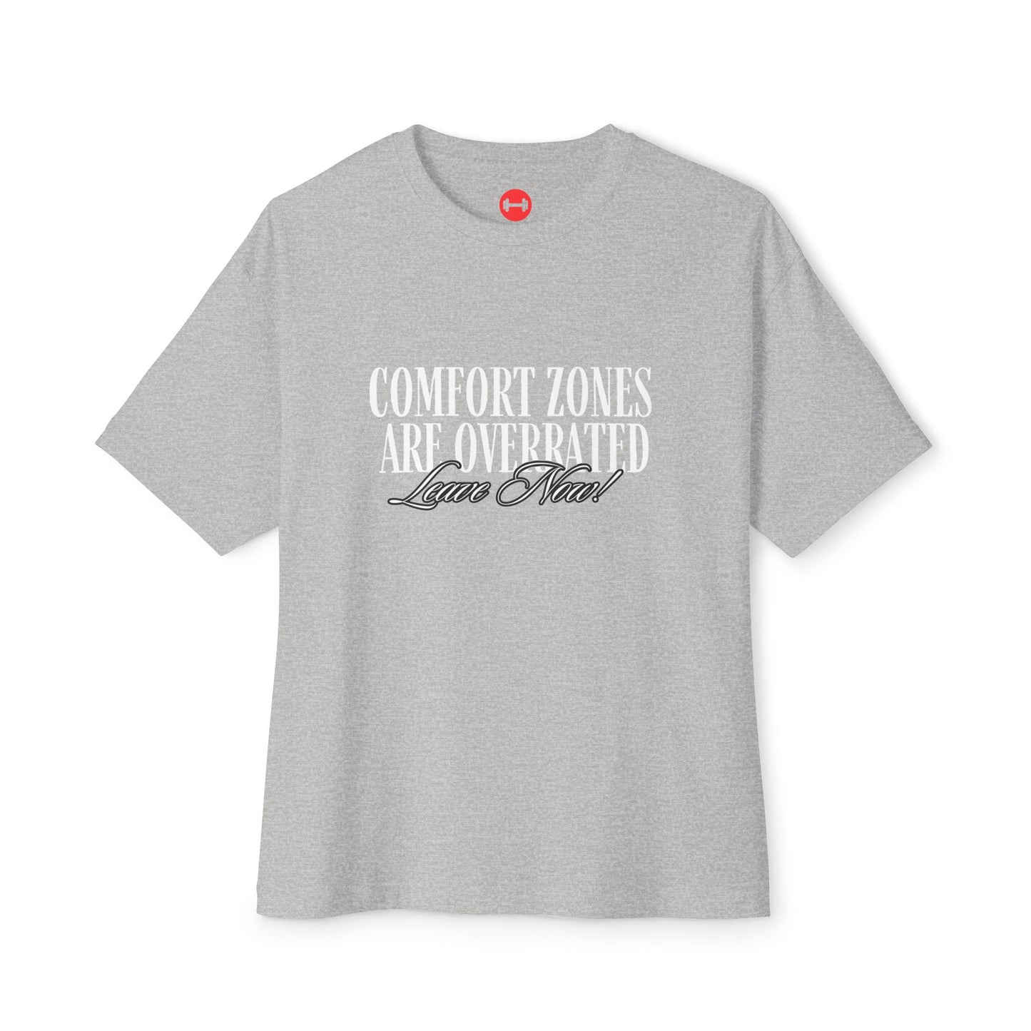 Comfort Zone, Unisex Oversized Boxy T-shirt