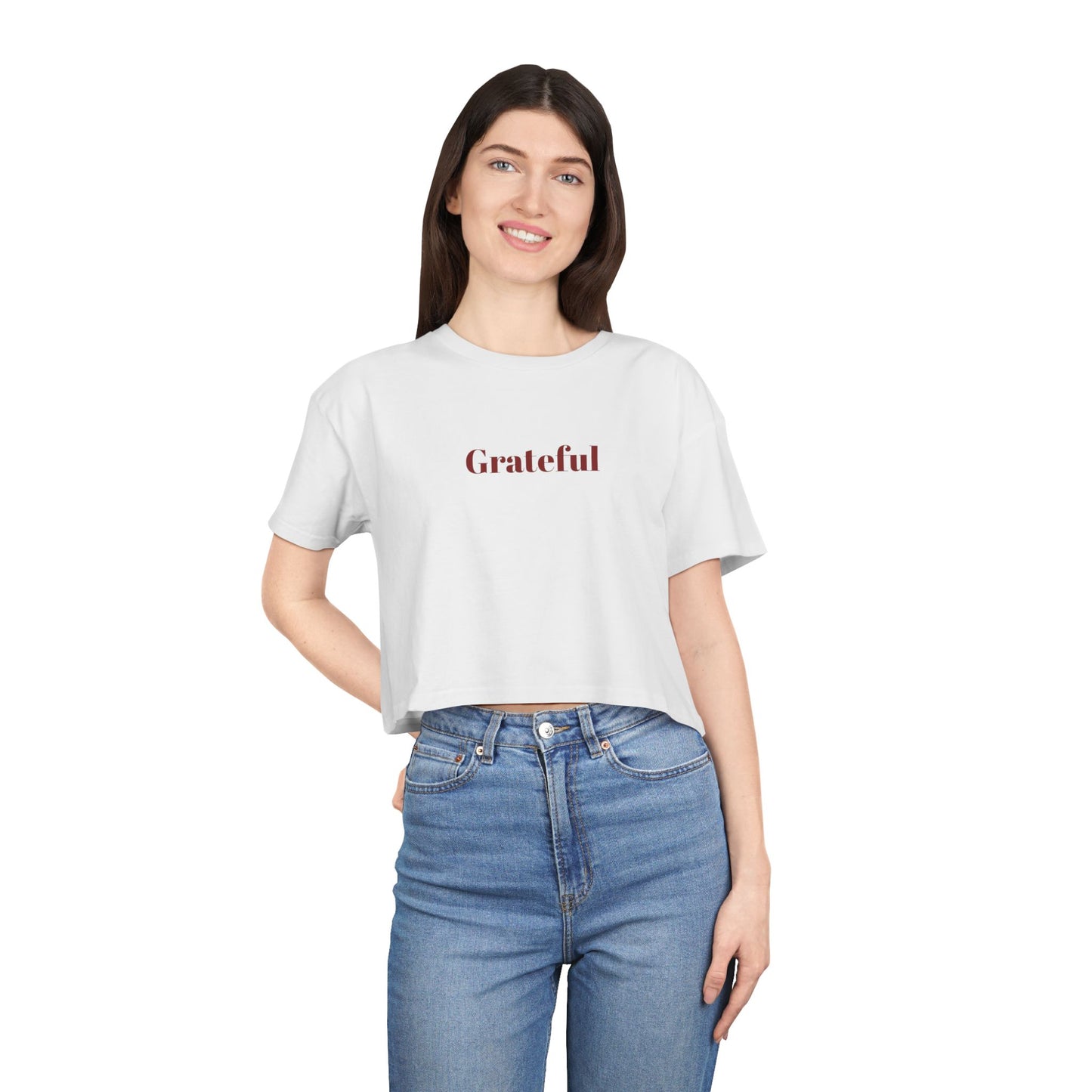 Grateful Women's Crop T-shirt