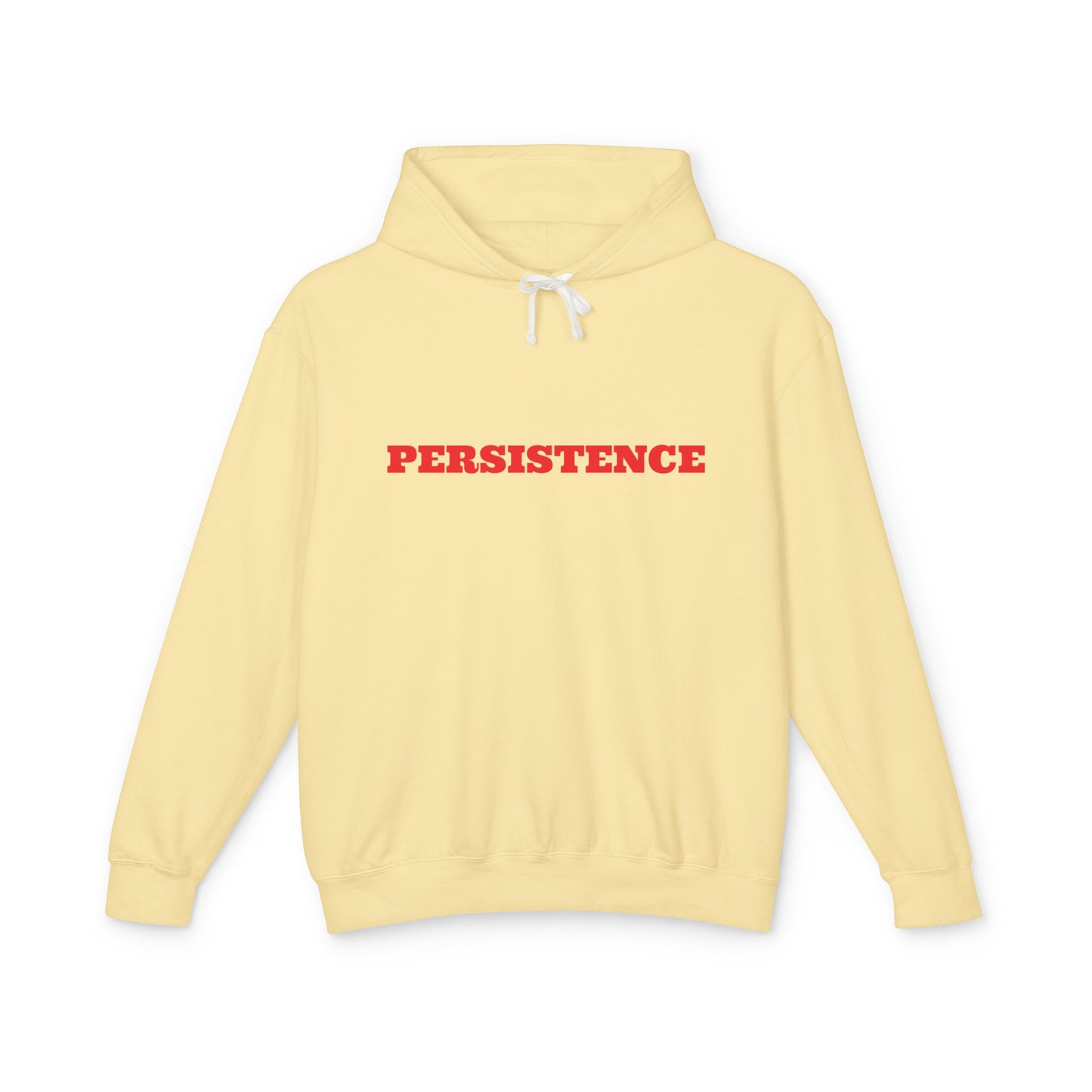 Persistence — Minimalist Motivational  Hoodie