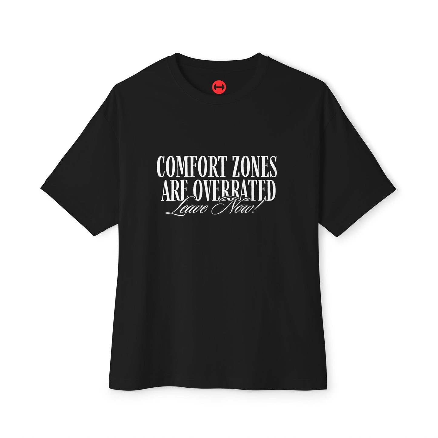 Comfort Zone, Unisex Oversized Boxy T-shirt