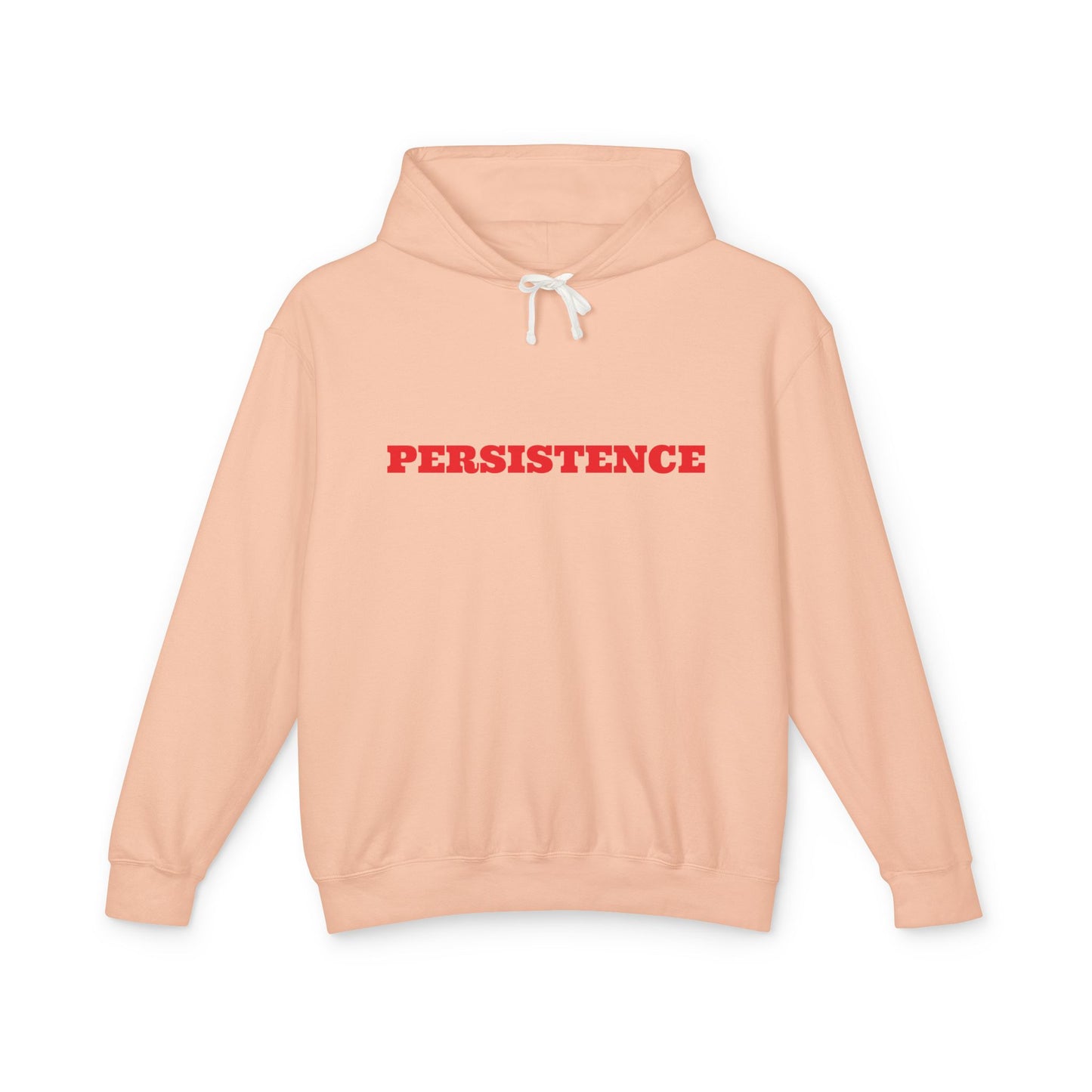 Persistence — Minimalist Motivational  Hoodie