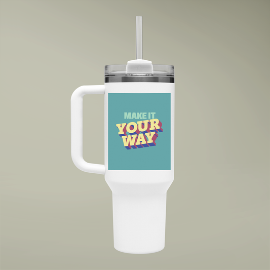 Personalized Maxi Cup, Custom Travel Mug, 40oz