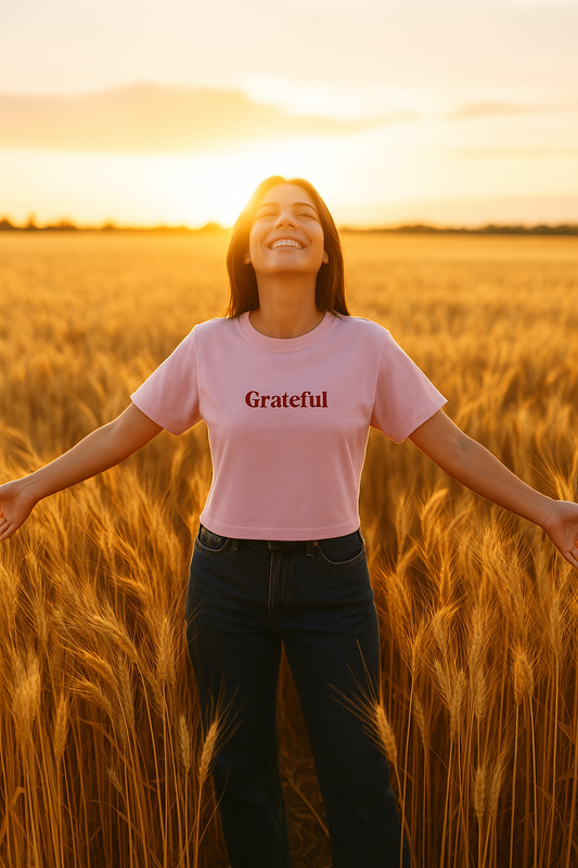 Grateful Women's Crop T-shirt