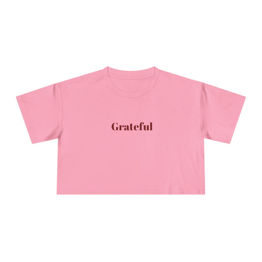 Grateful Women's Crop T-shirt