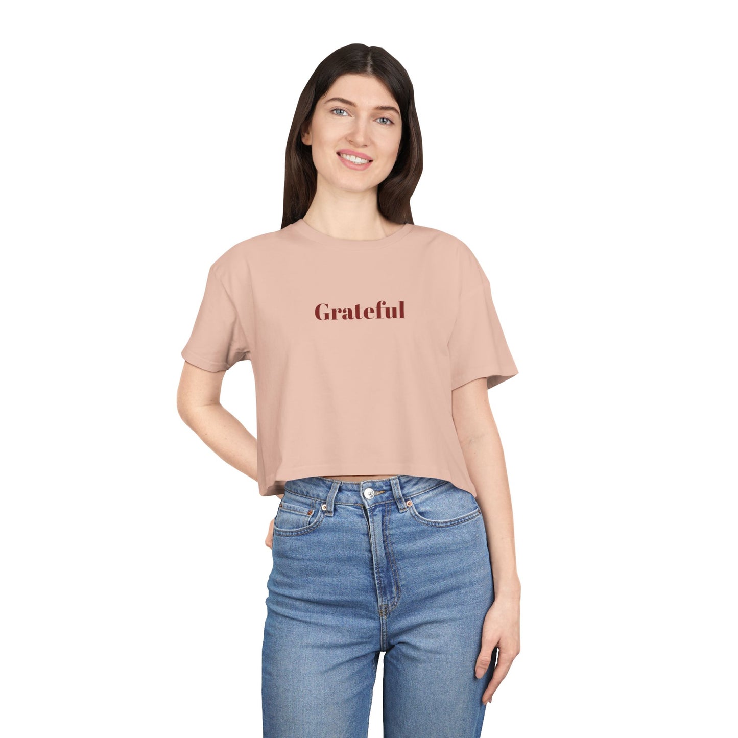 Grateful Women's Crop T-shirt