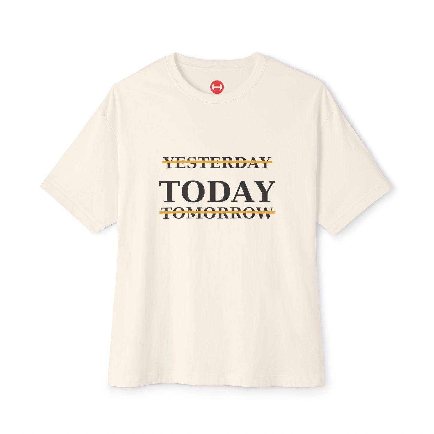 Inspirational Oversized Unisex T-shirt, Relaxed Fit