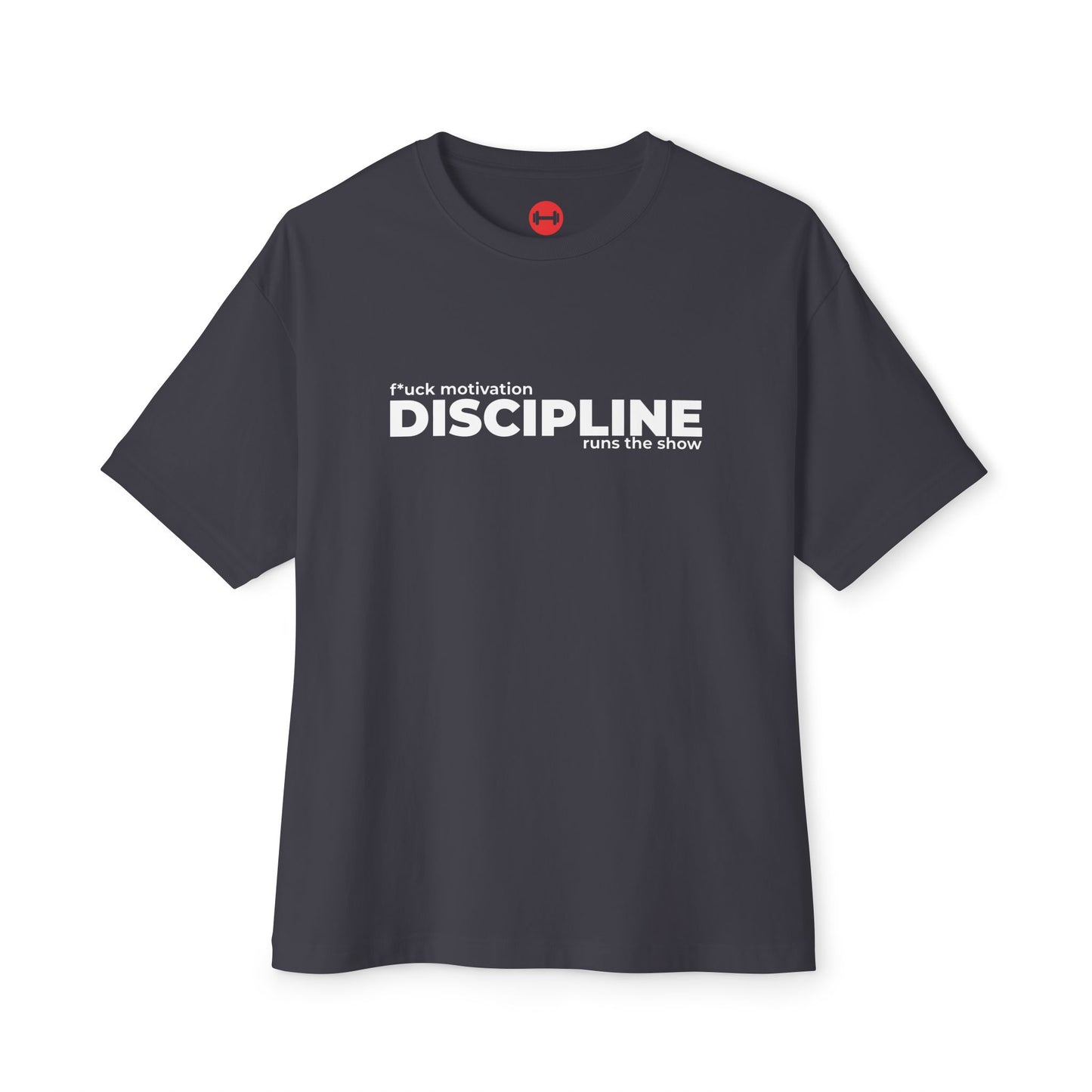 Discipline, Unisex Oversized Boxy T-shirt