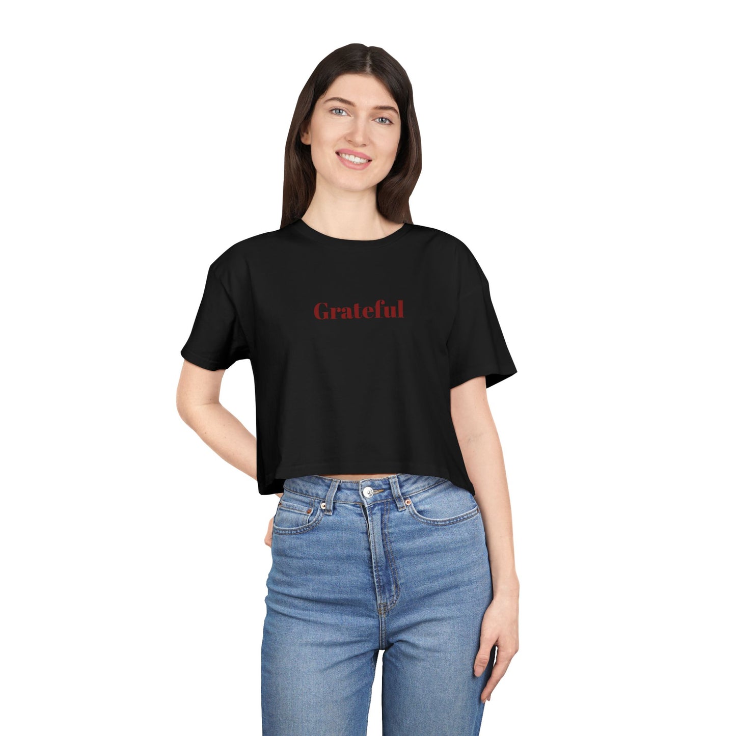 Grateful Women's Crop T-shirt